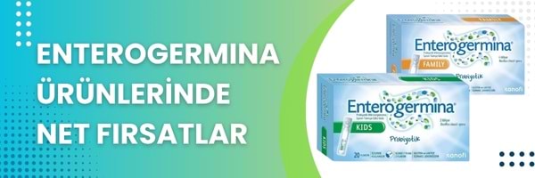 Enterogermina'da Net Fiyatlar!